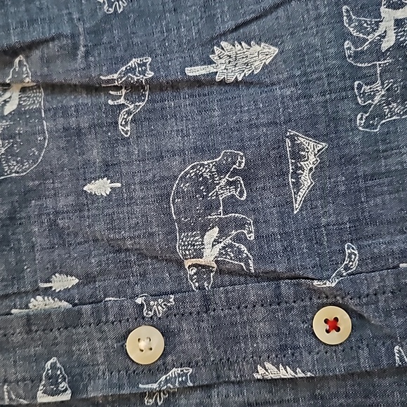 DENIM BUTTON UP - Picture 2 of 6